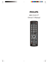 Philips SRU2103 Manual de usuario