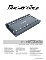 Phoenix Gold RX600.5 Manual de usuario