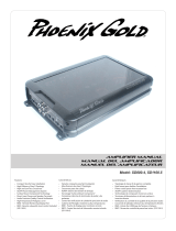 Phoenix Gold SD800.4 Manual de usuario