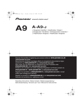 Pioneer A-A9-J Manual de usuario