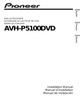 Pioneer AVH-P5100DVD Manual de usuario