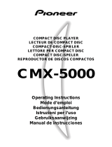 Pioneer CMX-5000 El manual del propietario