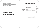 Pioneer AVH-X6500DVD Manual de usuario