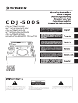 Pioneer CDJ-500S Manual de usuario