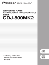 Pioneer CDJ-800MK2 Manual de usuario