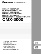 Pioneer CMX-3000 Manual de usuario
