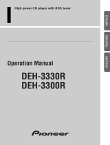 Pioneer DEH-3300R Manual de usuario