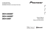 Pioneer DEH-64BT Manual de usuario