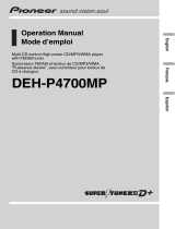Pioneer DEH-P4700MP Manual de usuario