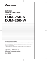Pioneer DJM-250-W Manual de usuario