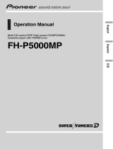 Pioneer FH-P5000MP Manual de usuario