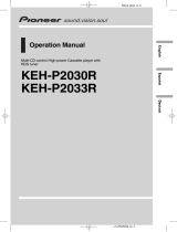 Pioneer keh-p2033r Manual de usuario