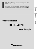 Pioneer KEH-P4020 Manual de usuario