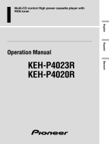 Pioneer keh-p4020r Manual de usuario