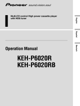 Pioneer KEH-P6020RB Manual de usuario