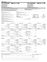 Pioneer TS-C171PRS Manual de usuario