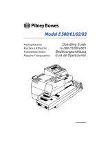 Pitney Bowes E502 Manual de usuario