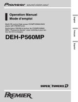 Playtex DEH-P560MP Manual de usuario