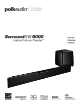 Polk Audio SurroundBar 6000 Manual de usuario