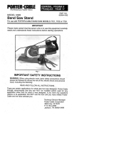 Porter-Cable 5028 Manual de usuario