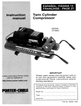 Porter-Cable CF2800 Manual de usuario