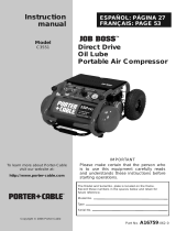 Porter-Cable JOB BOSS C3550 Manual de usuario