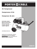 Porter Cable Air Compressor Manual de usuario