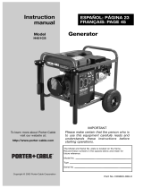 Porter-Cable D29833-038-0 Manual de usuario