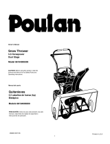 Poulan 96194000200 Manual de usuario