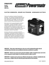Powermate premium sport 1500 watt gas powered generator Manual de usuario