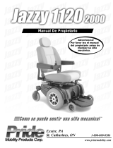 Pride Mobility Jazzy 1120 2000 Manual de usuario