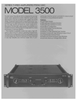 QSC 3500 Manual de usuario