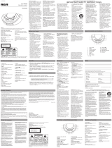RCA RCD330 Manual de usuario