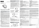 RCA RP312 Manual de usuario
