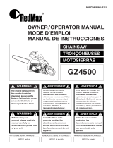 RedMax GZ4500 Manual de usuario