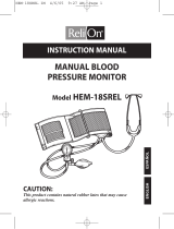 ReliOn HEM-18SREL Manual de usuario