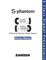 Samson S. phantom S Class Manual de usuario