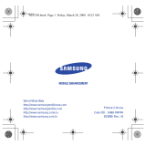 Samsung 7592A-WEP250 Manual de usuario