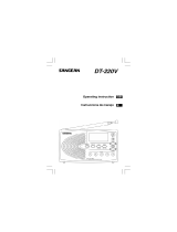 Sangean Electronics DT-220V Manual de usuario