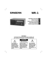 Sangean Electronics WR-1 Manual de usuario