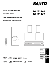 Sanyo DC-TS762 Manual de usuario