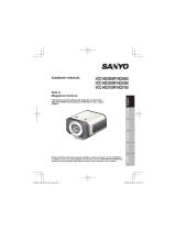 Sanyo HD2500 Manual de usuario