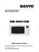 Sanyo EM-S9515W Manual de usuario