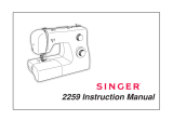 SINGER 2259 Manual de usuario