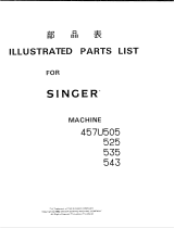SINGER 457U505 Manual de usuario