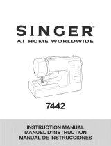 SINGER 7442 Manual de usuario
