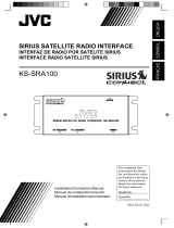 JVC KSSRA100 - Vehicle Sirius Satellite Radio Interface Manual de usuario