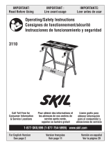 Skil 3110 Operating and s Manual de usuario