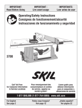 Skil 3700 Manual de usuario