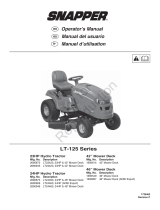 Simplicity LT-125 Manual de usuario